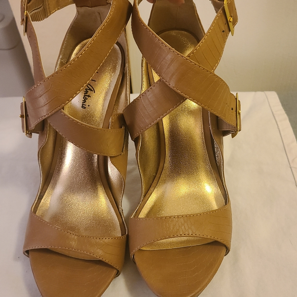 Tan Stilettos